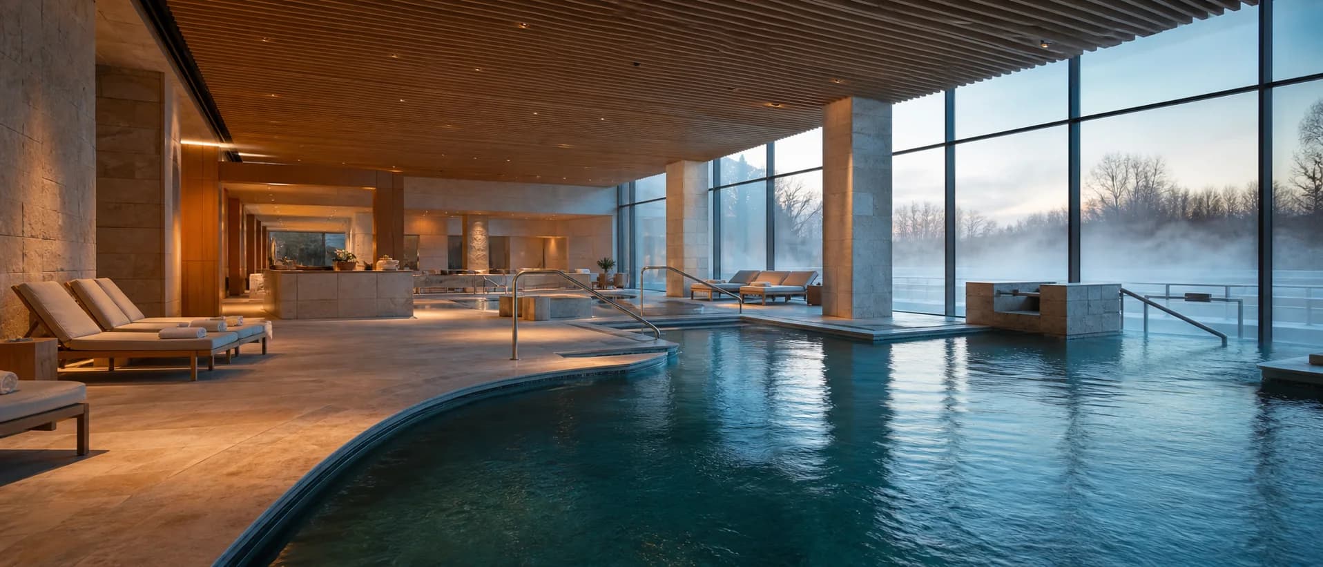 Spa operation prepared before opening